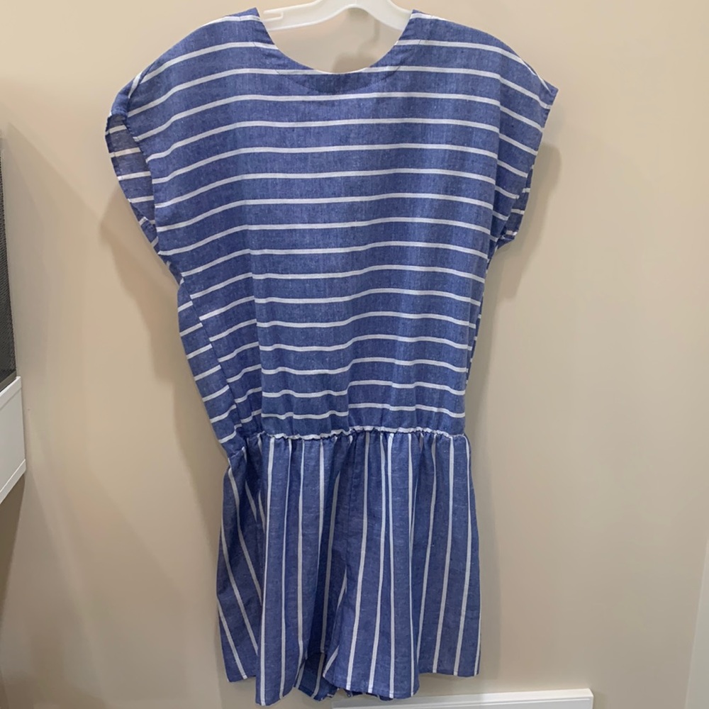 Chambray Romper